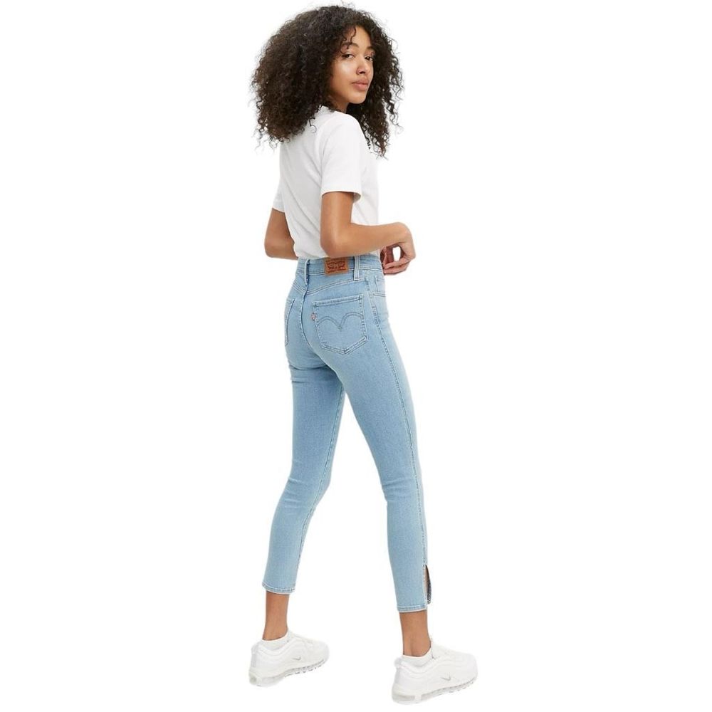Levis BUTTON FRONT 721 HIGH RISE ANKLE SKINNY WOMEN'S JEANS size 30